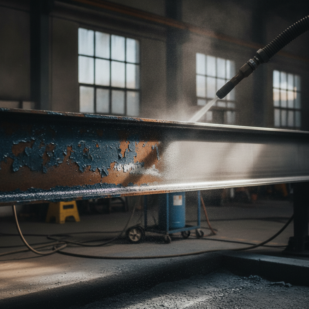 Industrial Coating Removal - no people or no text